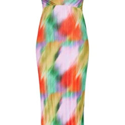Maternité Robe De Grossesse Plissée Longue Multicolore Imprimée -Promos Jupe Éthérée Boutique f2915f02fe1561076dc11ffac5b70bd8f316947e cnd7258 5
