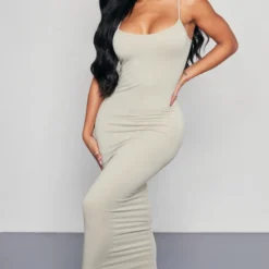 Shape Robe Longue Stretch Gris Pierre Sans Coutures à Bretelles -Promos Jupe Éthérée Boutique f35b9c58b4fc2aa3c21a56846061fca2f118e781 cnd5154 3