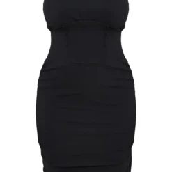 Shape Robe Mi-longue Noire à Buste Froncé -Promos Jupe Éthérée Boutique faa49d1d44d04fcf9c9e2493f1e3d1ea98279e90 cna2834 5