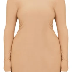 PRETTYLITTLETHING Shape Robe Très Moulante Gris Pierre à Dos Arrondi 9 PRETTYLITTLETHING Shape Robe Très Moulante Gris Pierre à Dos Arrondi -Promos Jupe Éthérée Boutique fb848b3002bd59b41ade2fe0d85f37fa5225a2d2 cnd6479 5