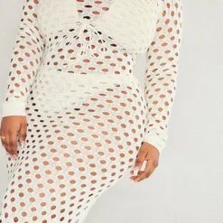 Plus Robe De Plage Gris Pierre En Maille Tricot Texturée -Promos Jupe Éthérée Boutique fd4d96b3dc054b239ae07325af96b9b91f9e490c cnc9649 4