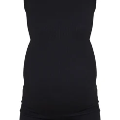 Maternité Robe De Grossesse Moulante Noire à Dos Nageur Et Détail Contours -Promos Jupe Éthérée Boutique fe0ec7a877c4d6da3a67c96104752d18d402d403 cmr0588 6