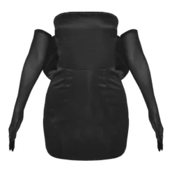 Petite Robe Moulante Noire à Noeud Et Gants -Promos Jupe Éthérée Boutique fe5396f9d8b9113f13d709733c83fd959dd63469 cnb3028 5